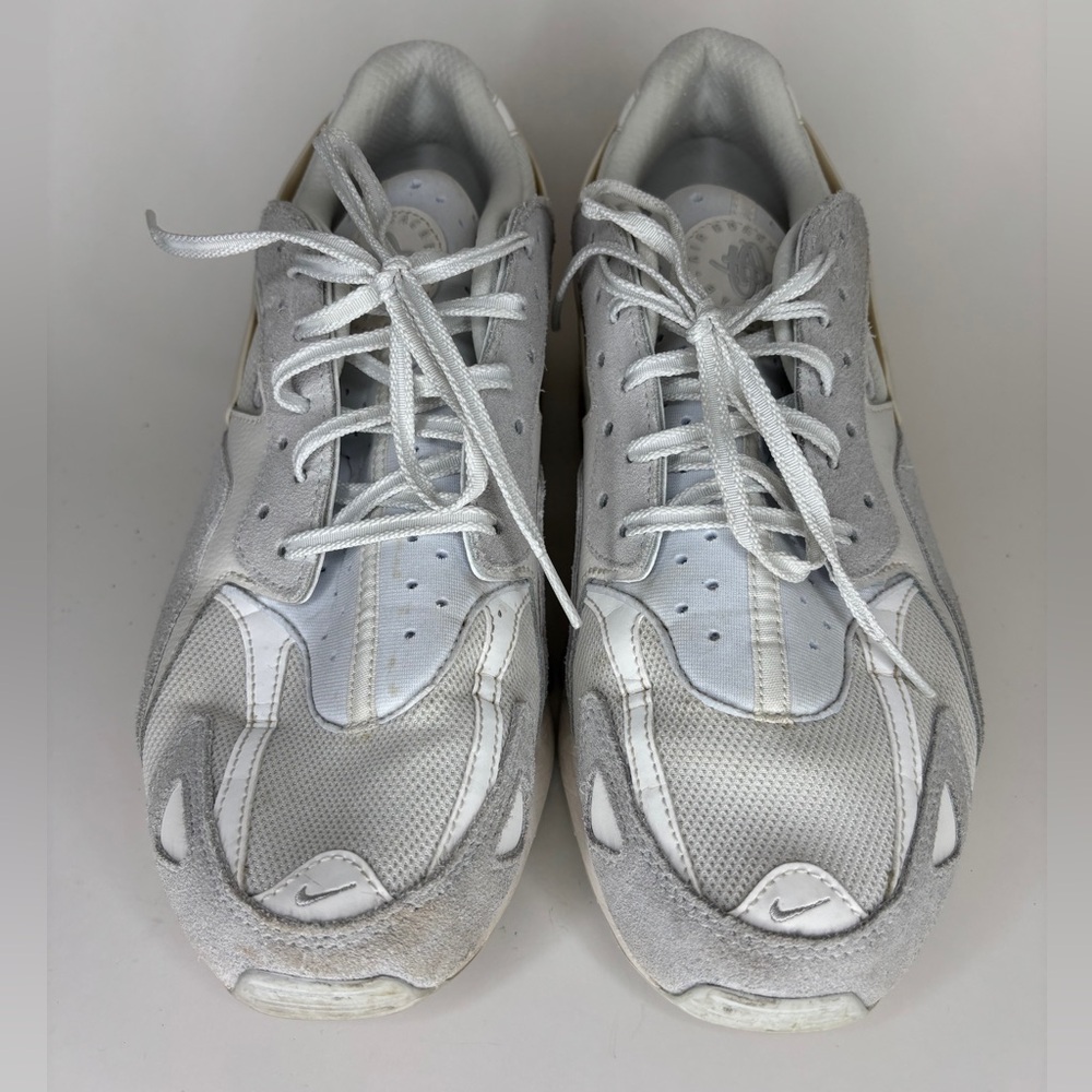 Nike Air Huarache Runner Summit White Platinum DZ3306-100 Mens Size 11.5 Shoes - Picture 10 of 16